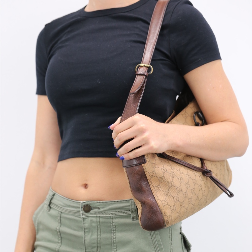 Gucci shoulder vintage classic HORSEBIT bag